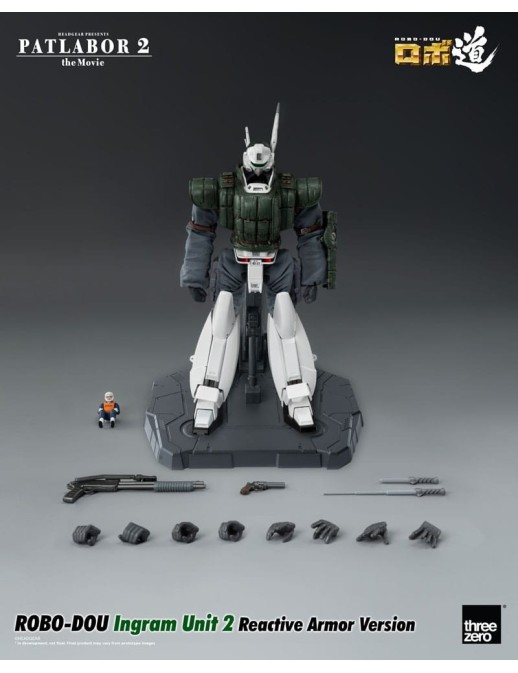 Threezero ROBO-DOU Mobile Police Patlabor 2: The Movie Ingram Unit 2 Reactive Armor Version