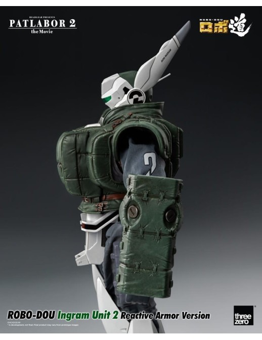 Threezero ROBO-DOU Mobile Police Patlabor 2: The Movie Ingram Unit 2 Reactive Armor Version