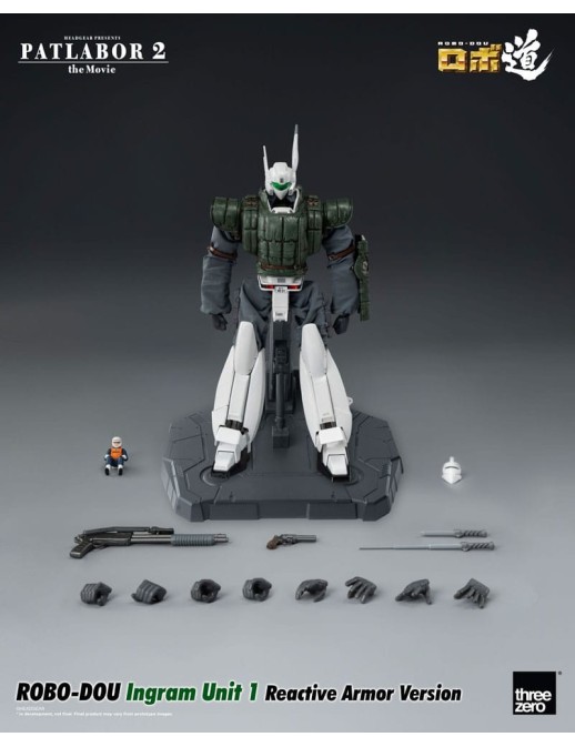 Threezero ROBO-DOU Mobile Police Patlabor 2: The Movie Ingram Unit 1 Reactive Armor Version