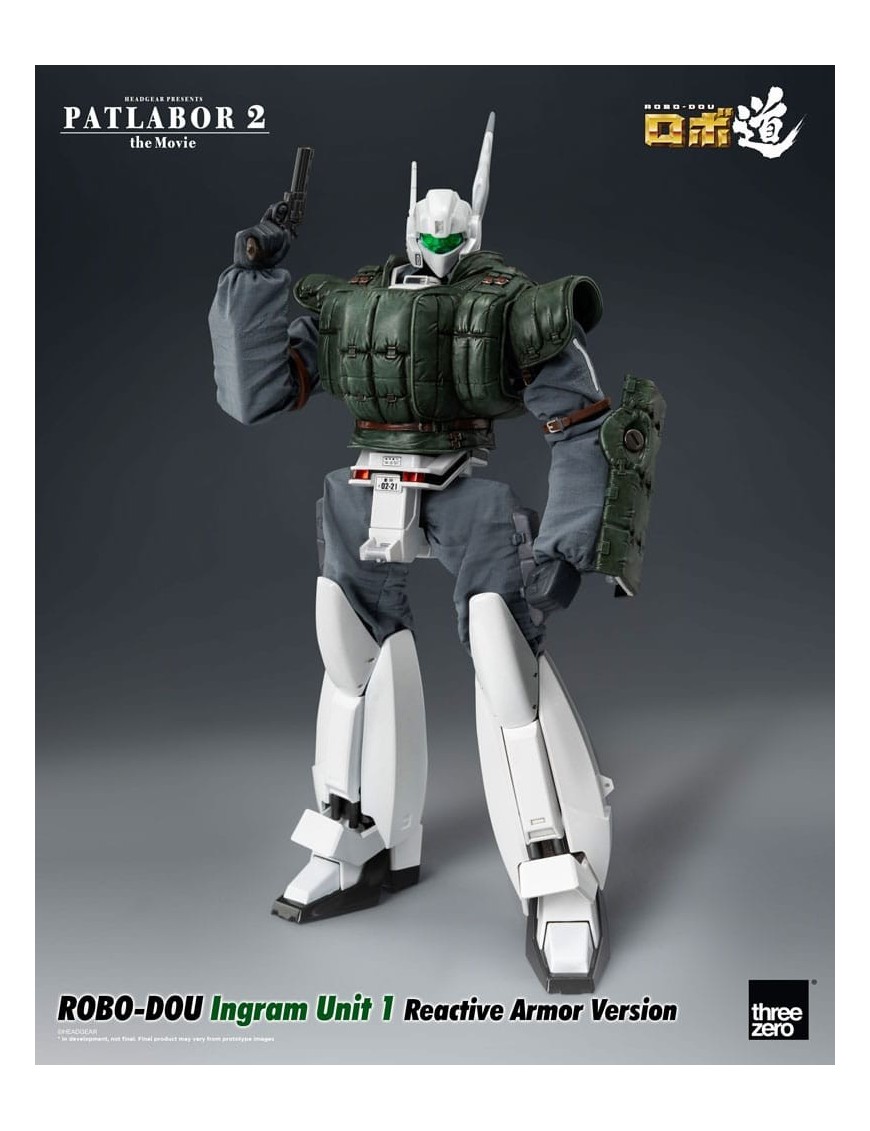Threezero ROBO-DOU Mobile Police Patlabor 2: The Movie Ingram Unit 1 Reactive Armor Version Threezero ROBO-DOU Mobile Police Patlabor 2: The Movie Ingram Unit 1 Reactive Armor Version