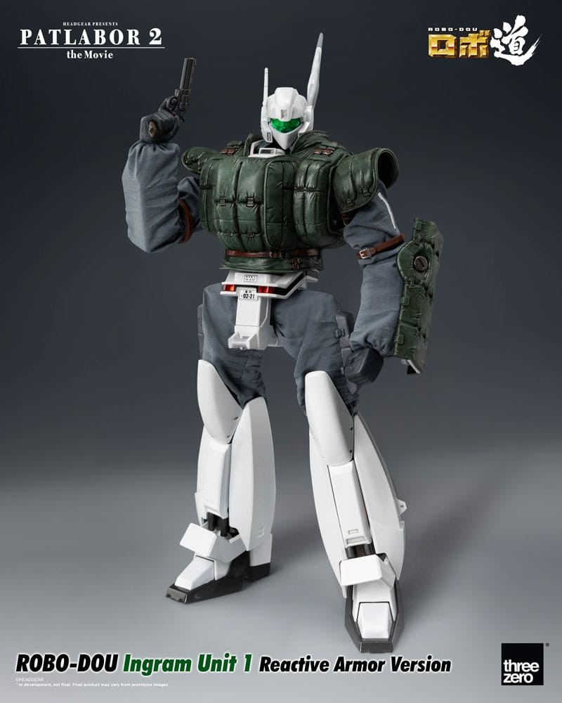 THREEZERO ROBO-DOU MOBILE POLICE PATLABOR 2: THE MOVIE INGRAM UNIT 1 REACTIVE ARMOR VERSION
