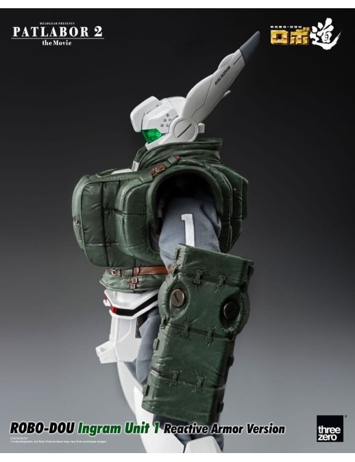 Threezero ROBO-DOU Mobile Police Patlabor 2: The Movie Ingram Unit 1 Reactive Armor Version