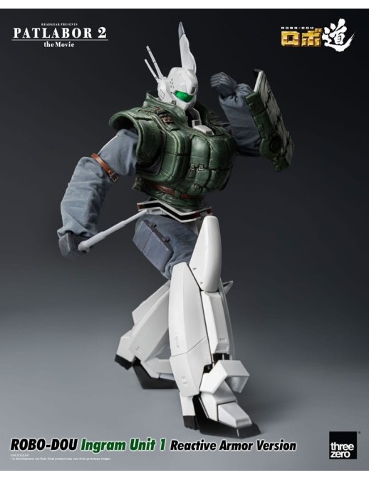 Threezero ROBO-DOU Mobile Police Patlabor 2: The Movie Ingram Unit 1 Reactive Armor Version