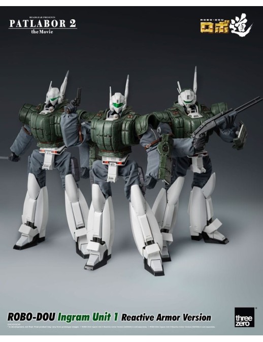 Threezero ROBO-DOU Mobile Police Patlabor 2: The Movie Ingram Unit 1 Reactive Armor Version