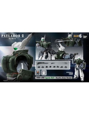 Threezero ROBO-DOU Mobile Police Patlabor 2: The Movie Ingram Unit 1 Reactive Armor Version