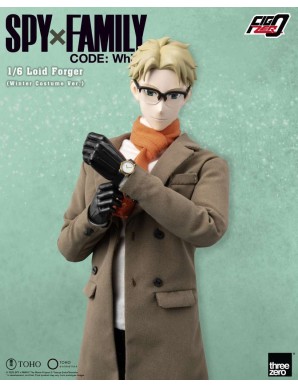 Threezero FigZero Spy X Family Code: White Loid Forger Winter Costume Version