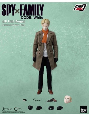 Threezero FigZero Spy X Family Code: White Loid Forger Winter Costume Version