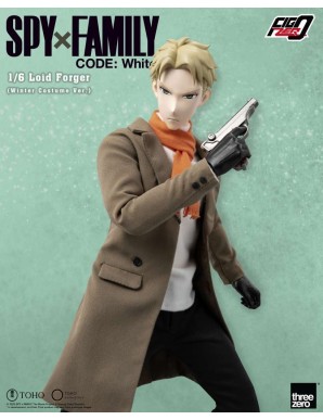 Threezero FigZero Spy X Family Code: White Loid Forger Winter Costume Version