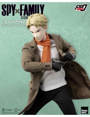 Threezero FigZero Spy X Family Code: White Loid Forger Winter Costume Version