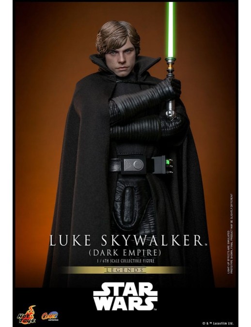 Hot Toys Comic Masterpiece Star Wars Dark Empire Luke Skywalker 1/6 Scale Collectible Figure
