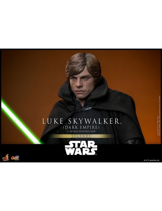 Hot Toys Comic Masterpiece Star Wars Dark Empire Luke Skywalker 1/6 Scale Collectible Figure