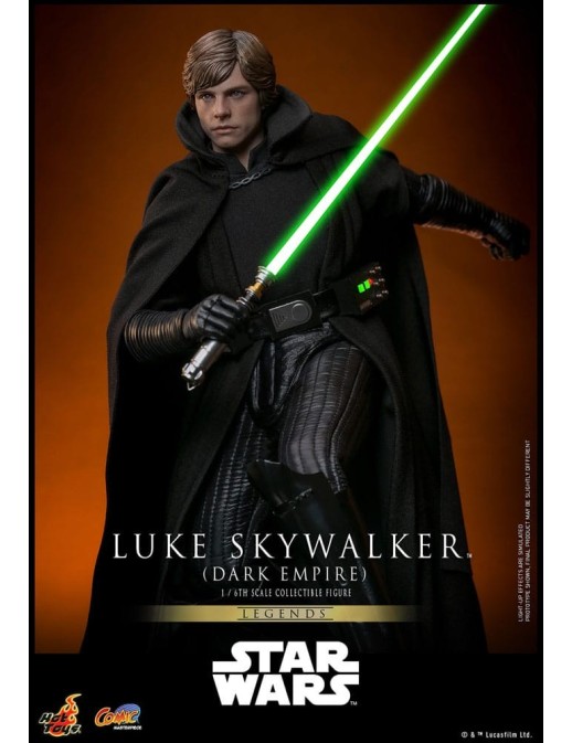 Hot Toys Comic Masterpiece Star Wars Dark Empire Luke Skywalker 1/6 Scale Collectible Figure