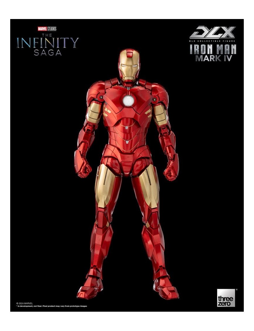 Threezero Avengers Infinity Saga DLX Iron Man Mark IV 1/12 Scale Threezero Avengers Infinity Saga DLX Iron Man Mark IV 1/12 Scale