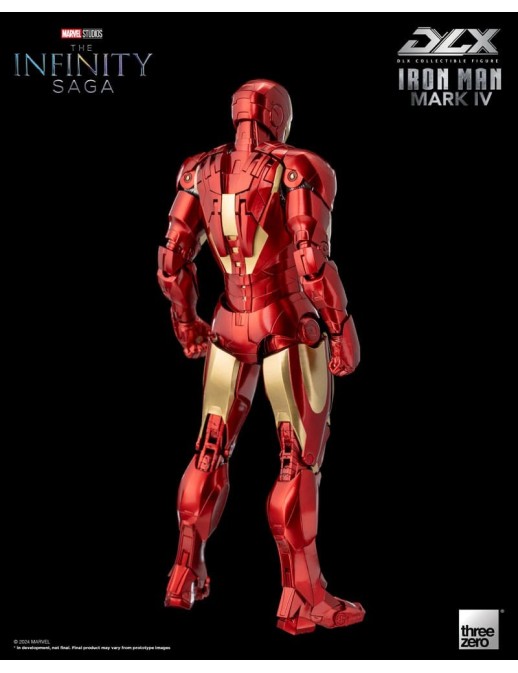 Threezero Avengers Infinity Saga DLX Collectible Figure Iron Man Mark IV 1/12 Scale