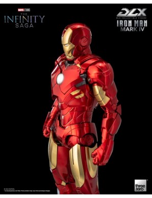 Threezero Avengers Infinity Saga DLX Collectible Figure Iron Man Mark IV 1/12 Scale