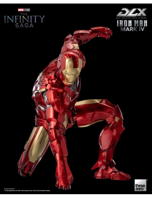 Threezero Avengers Infinity Saga DLX Collectible Figure Iron Man Mark IV 1/12 Scale