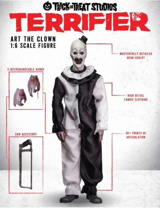 Trick or Treat Studio Terrifier Art the Clown 1/6 Scale Figure