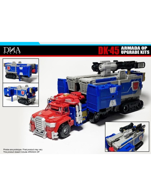DNA Design DK-45 Upgrade Kit for Transformers Generations Legacy Commander Armada Universe Optimus Prime