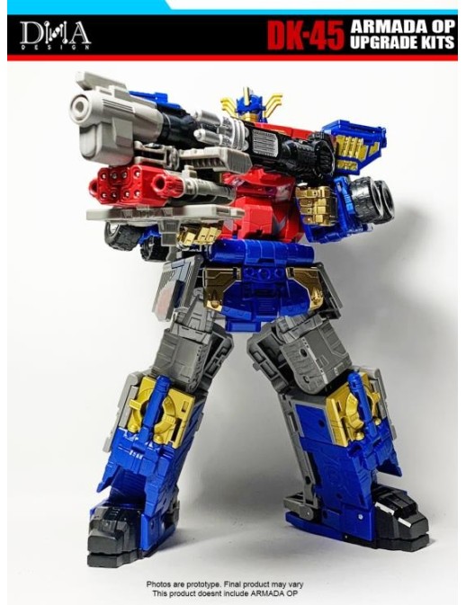 DNA Design DK-45 Upgrade Kit for Transformers Generations Legacy Commander Armada Universe Optimus Prime