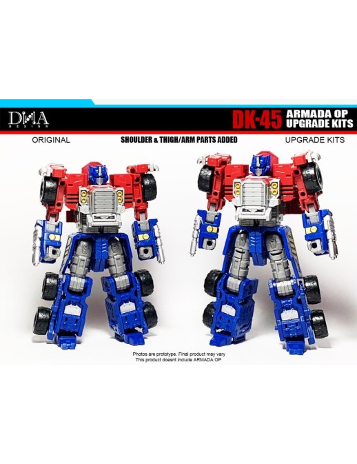 DNA Design DK-45 Upgrade Kit for Transformers Generations Legacy Commander Armada Universe Optimus Prime