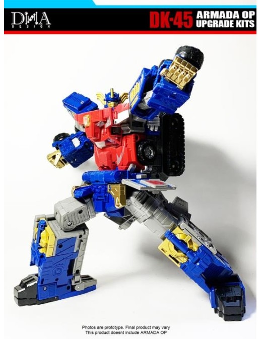 DNA Design DK-45 Upgrade Kit for Transformers Generations Legacy Commander Armada Universe Optimus Prime