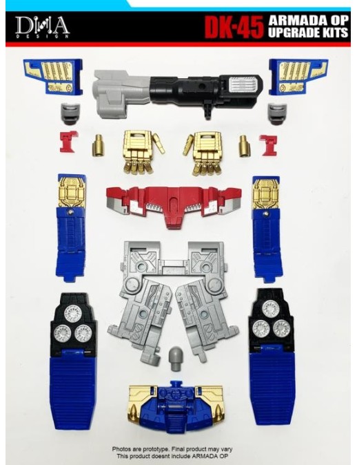 DNA Design DK-45 Upgrade Kit for Transformers Generations Legacy Commander Armada Universe Optimus Prime