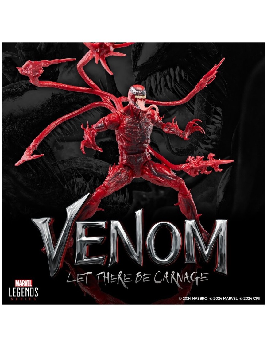 Hasbro Marvel Legends Venom Let There Be Carnage Carnage Hasbro Marvel Legends Venom Let There Be Carnage Carnage