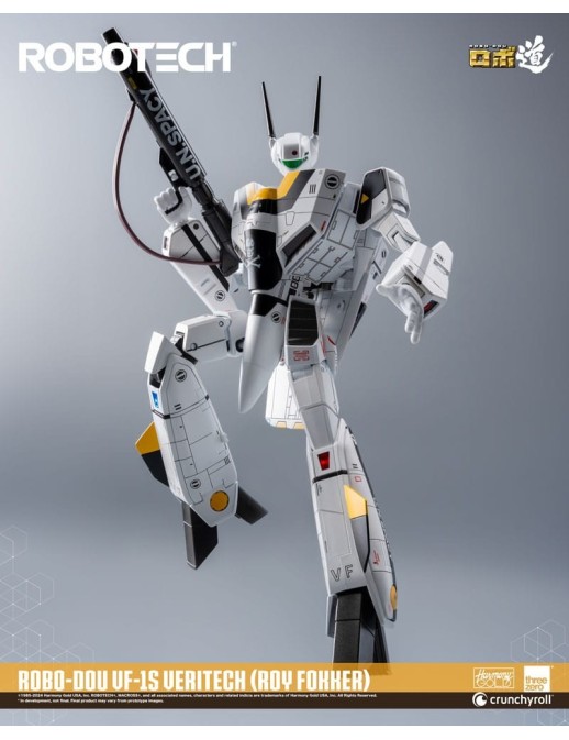 Threezero ROBO-DOU Robotech VF-1S Veritech Roy Fokker