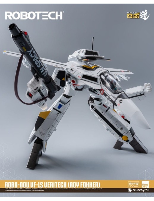 Threezero ROBO-DOU Robotech VF-1S Veritech Roy Fokker