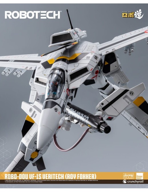 Threezero ROBO-DOU Robotech VF-1S Veritech Roy Fokker