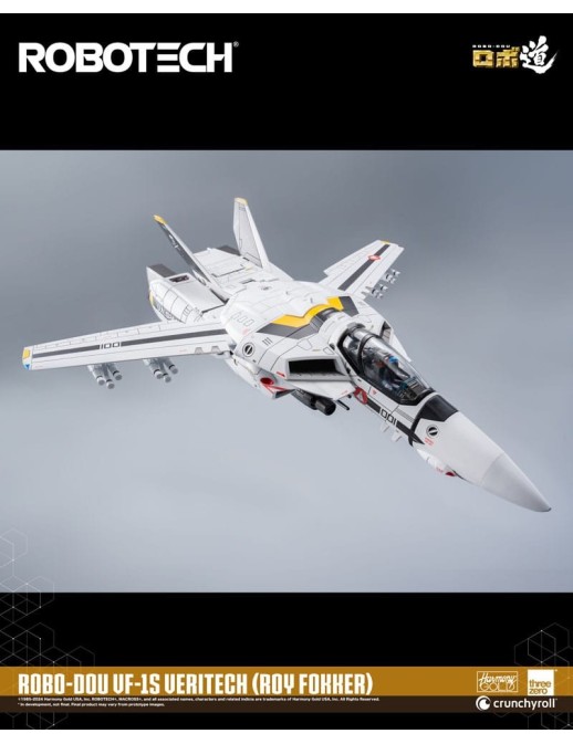 Threezero ROBO-DOU Robotech VF-1S Veritech Roy Fokker