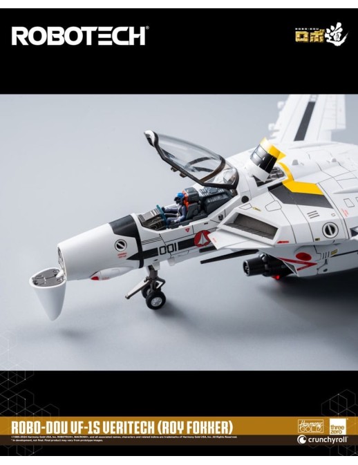 Threezero ROBO-DOU Robotech VF-1S Veritech Roy Fokker
