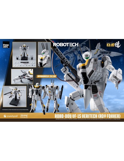Threezero ROBO-DOU Robotech VF-1S Veritech Roy Fokker