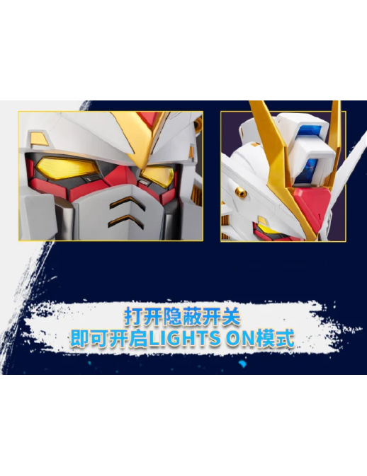 Bandai BN Head Collection Vol.2 Mobile Suit Gundam ZGMF-X20A Strike Freedom Gundam Head Sculpt
