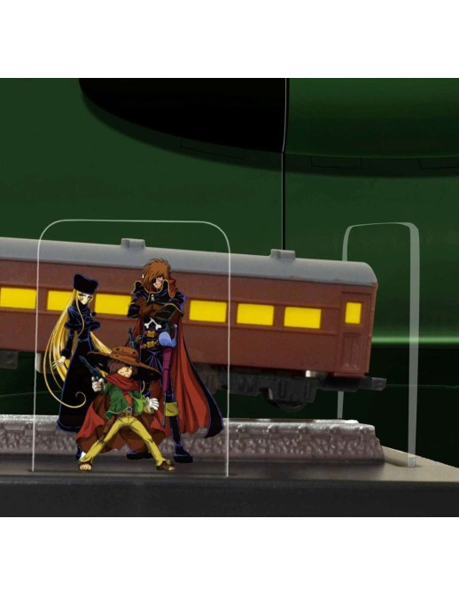 Noel Corporation Floating Model Galaxy Express 999 Captain Harlock Edition
