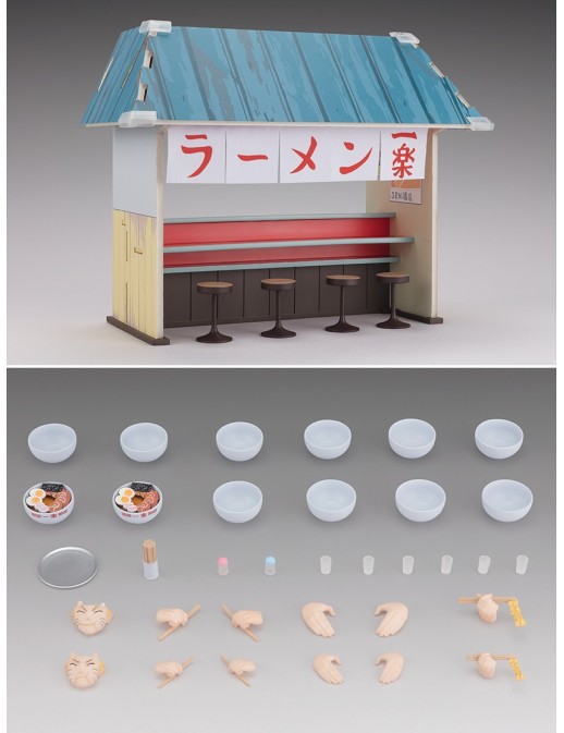 Bandai S.H. Figuarts Naruto Shippuden Ichiraku Ramen Set