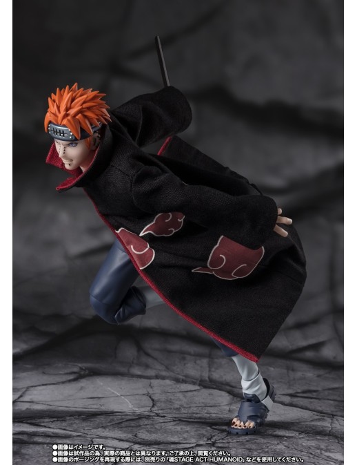 Bandai S.H. Figuarts Naruto Shippuden Pain Tendo The Eye of Reincarnation That Unites The Six Paths