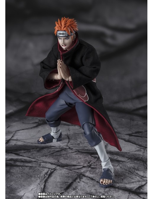 Bandai S.H. Figuarts Naruto Shippuden Pain Tendo The Eye of Reincarnation That Unites The Six Paths