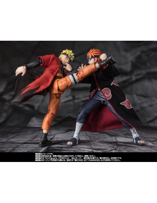 Bandai S.H. Figuarts Naruto Shippuden Pain Tendo The Eye of Reincarnation That Unites The Six Paths