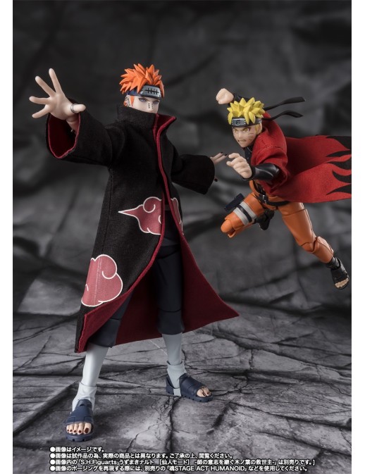 Bandai S.H. Figuarts Naruto Shippuden Pain Tendo The Eye of Reincarnation That Unites The Six Paths