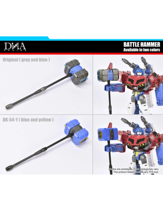DNA Design DK-54 Upgrade Kit for Transformers Generations Legacy United Voyager Animated Universe Optimus Prime
