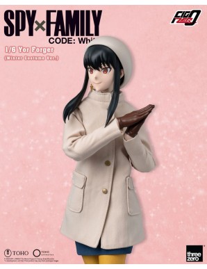 Threezero FigZero Spy X Family Code: White Yor Forger Winter Costume Version