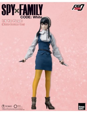 Threezero FigZero Spy X Family Code: White Yor Forger Winter Costume Version