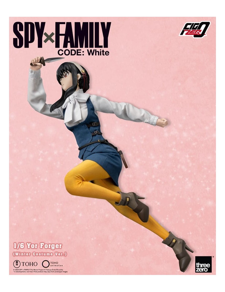 Threezero FigZero Spy X Family Code: White Yor Forger Winter