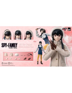 Threezero FigZero Spy X Family Code: White Yor Forger Winter Costume Version