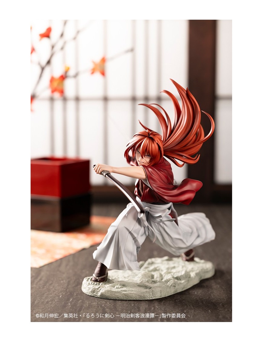 Kotobukiya ARTFX J Rurouni Kenshin Meiji Swordsman Romantic Story Kenshin Himura Kotobukiya ARTFX J Rurouni Kenshin Meiji Swordsman Romantic Story Kenshin Himura