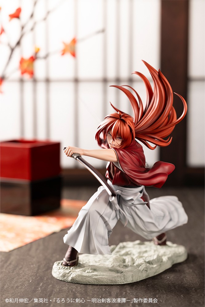 KOTOBUKIYA ARTFX J RUROUNI KENSHIN MEIJI SWORDSMAN ROMANTIC STORY KENSHIN HIMURA