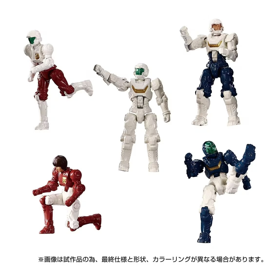 TAKARA TOMY DIACLONE REBOOT DA-107 DIA-NAUTS 2.0 VERSION & FEMALE MEMBER SET