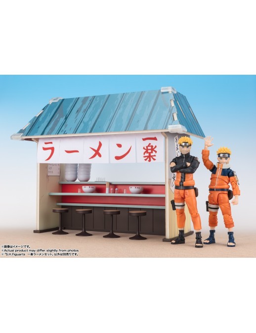 Bandai S.H. Figuarts Naruto Shippuden Ichiraku Ramen Set