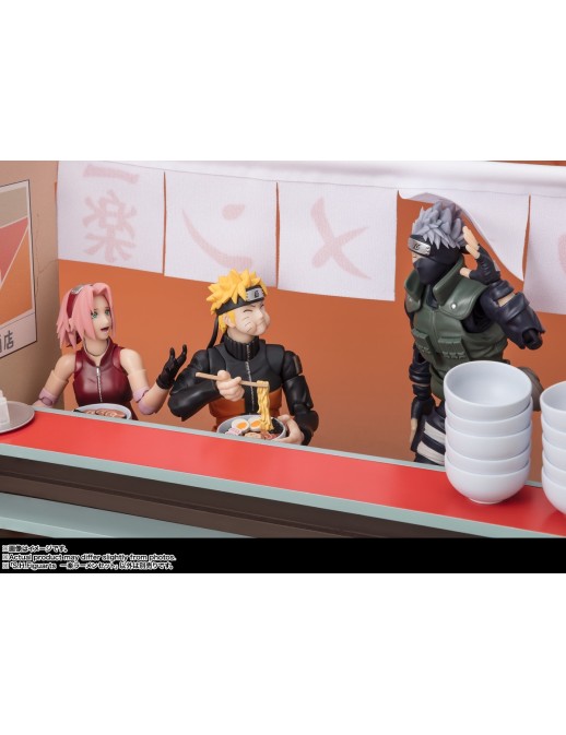 Bandai S.H. Figuarts Naruto Shippuden Ichiraku Ramen Set
